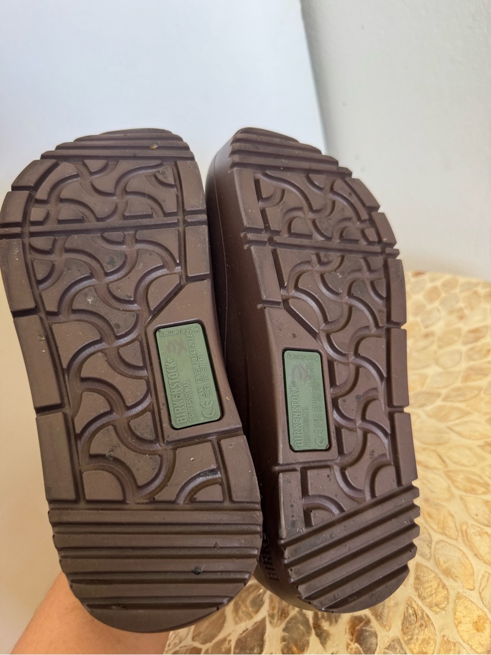 Birkenstock Brown Profi Birki 2.0 Slip-On Clog Shoes size 35 - Picture 7 of 8
